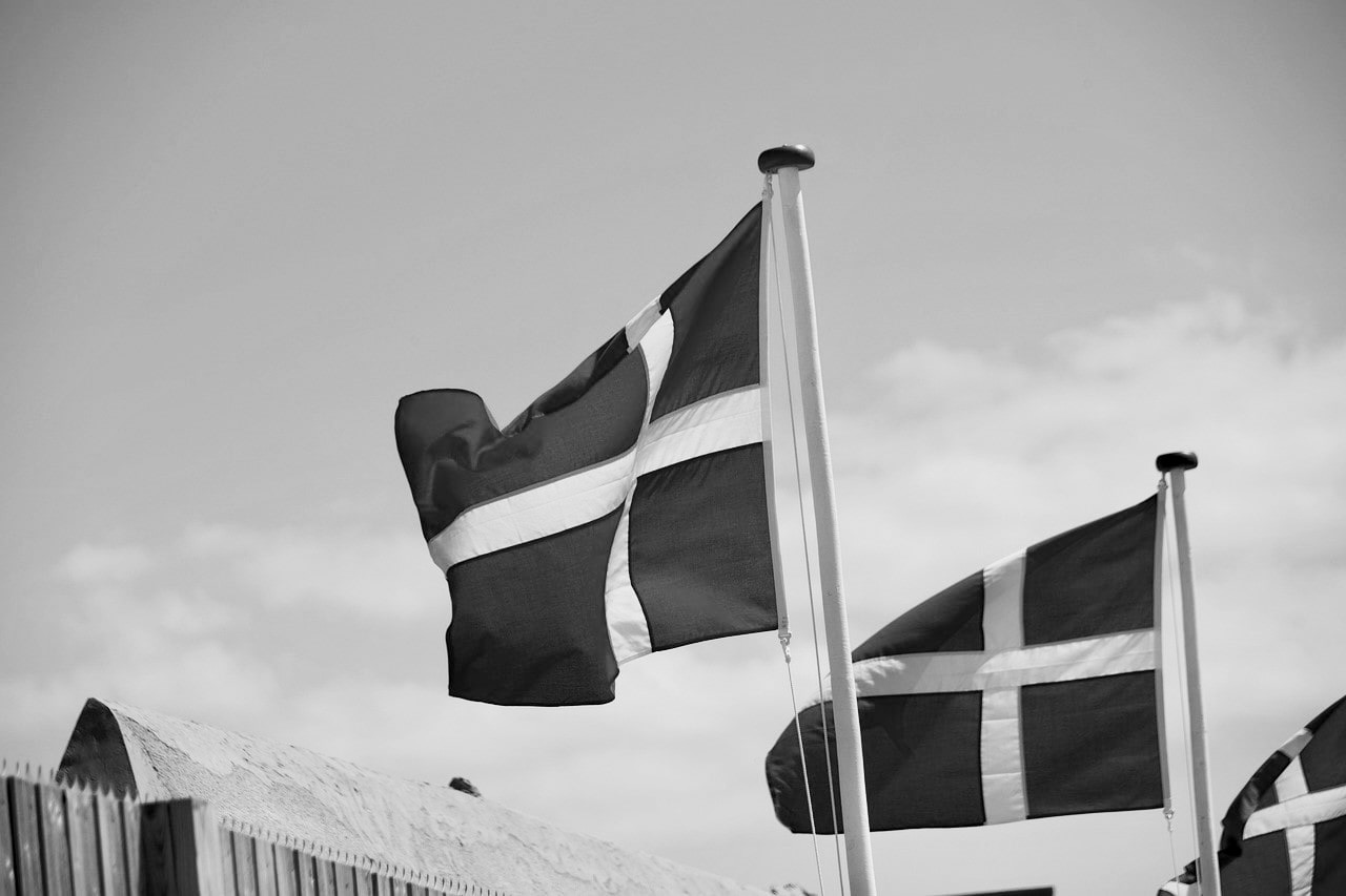 Danish Flag, Nordic, Scandavian